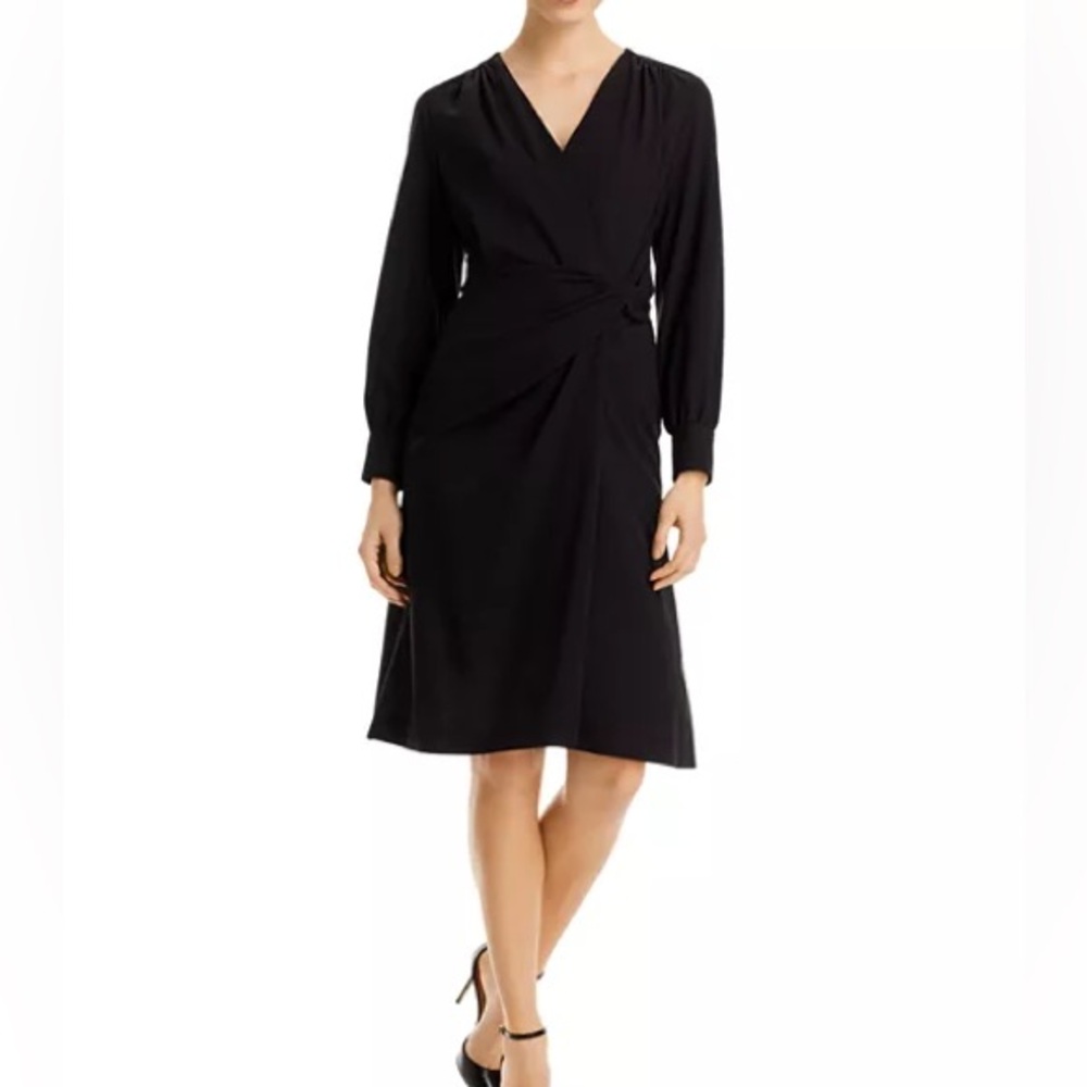 BOSS Dojafa Faux Wrap Dress